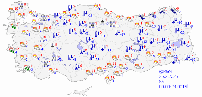 24 ŞUBAT OKULLAR TATİL Mİ Pazartesi kar tatili olan iller Yarın İstanbulda okullar tatil mi