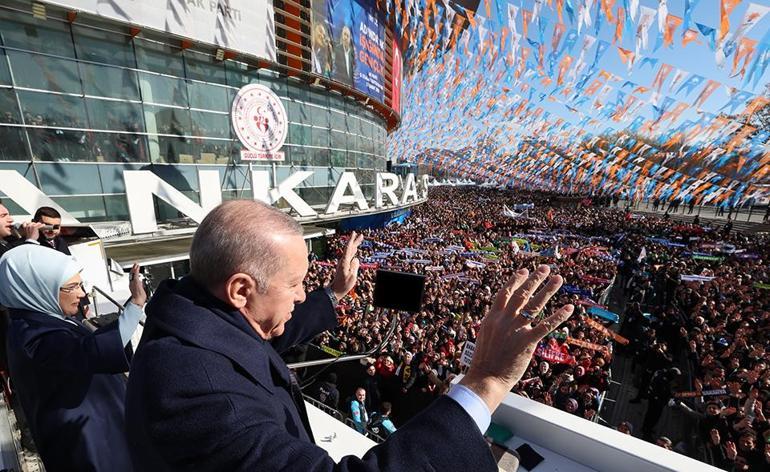 AK Parti kongresine rekor katılım: 100 bin katılımcının 60 bini salon dışındaydı