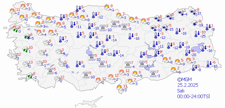 25 Şubat Hava Durumu: Bugün Hava Nasıl Olacak Havalar Isınmaya Başladı