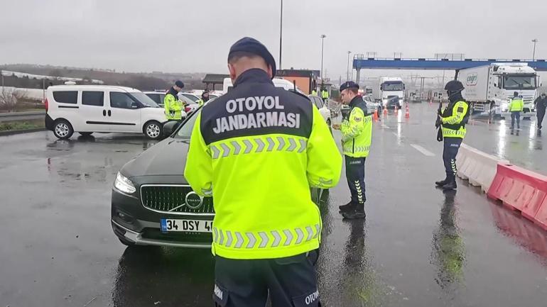 TRAFİKTE İHLALE GEÇİT YOK | Otoyol jandarması görev başında