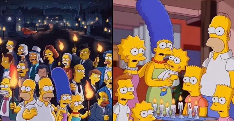 Simpsonlardan bir kehanet daha YİNE Mİ BİLDİ Bir ülke karanlığa gömüldü