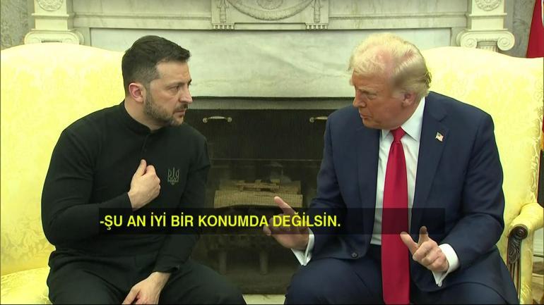 SON DAKİKA | Kameralar önünde atıştılar Oval ofiste Trump-Zelensky kavgası