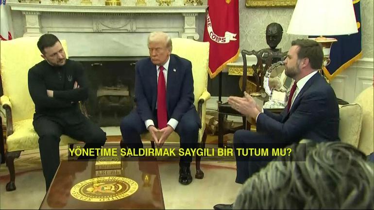 SON DAKİKA | Kameralar önünde atıştılar Oval ofiste Trump-Zelensky kavgası