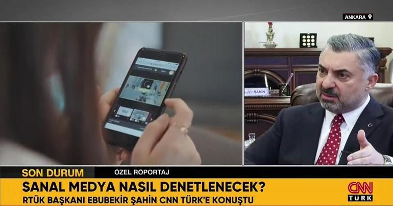 Şiddet olayları nasıl azaltılabilir RTÜK Başkanı Ebubekir Şahin, CNN TÜRKe konuştu