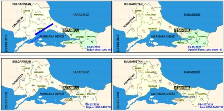 3 MART HAVA DURUMU: Bugün Hava Nasıl Olacak İstanbul, Ankara, İzmir Hava Durumu Nasıl Meteoroloji Hava Durumu Bilgileri