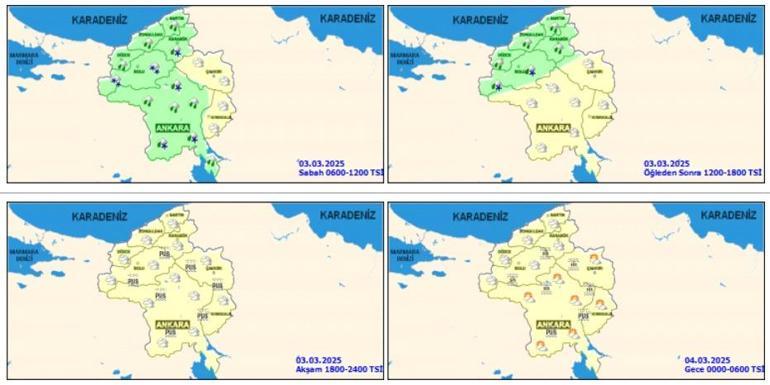 3 MART HAVA DURUMU: Bugün Hava Nasıl Olacak İstanbul, Ankara, İzmir Hava Durumu Nasıl Meteoroloji Hava Durumu Bilgileri