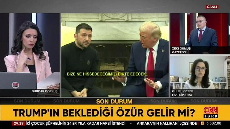 KAVGANIN FATURASI AĞIR OLDU Trump Zelenskiden özür bekliyor...