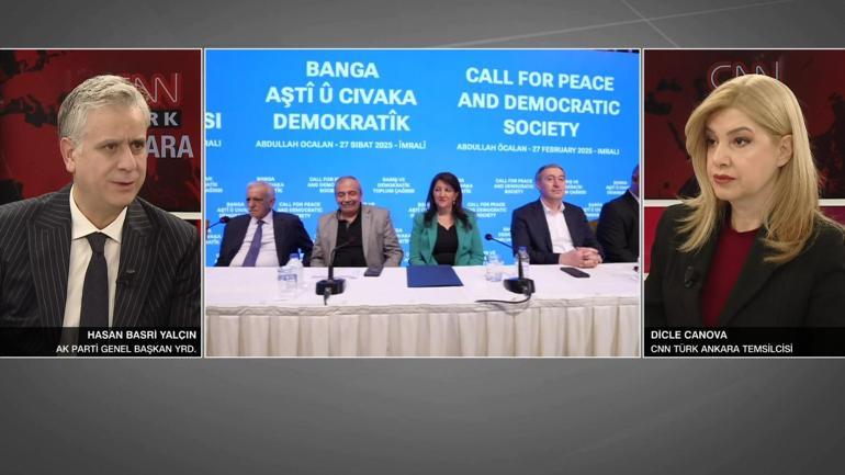 AK Parti Genel Başkan Yardımcısı Hasan Basri Yalçın CNN TÜRKte: Pazarlık sözlerini kabul etmeyiz