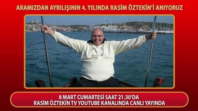 Rasim Öztekin ölümün 4’üncü yılında arkadaşları tarafından anıldı