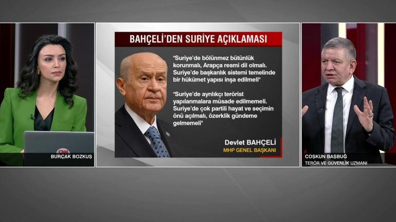 BAHÇELİNİN SURİYE AÇIKLAMASININ KODLARI | Tüm Türkiye ilk defa CNN TÜRK ekranlarından duydu