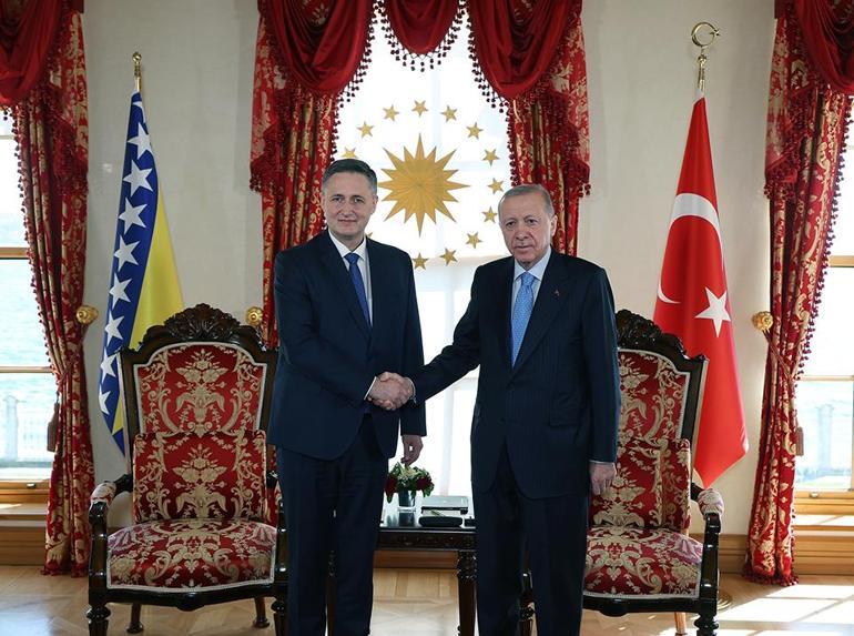 Cumhurbaşkanı Erdoğan, Becirovici kabul etti