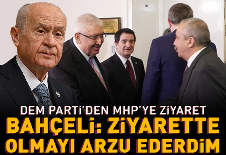 DEM Parti heyeti, AK Partiyi ziyaret etti