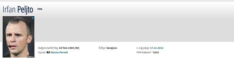 BEŞİKTAŞ GALATASARAY MAÇI HAKEMİ IRFAN PELJTO KİMDİR Derbi hakemi İrfan Peljto kaç yaşında, nereli İrfan Peljto  hangi maçları yönetti İşte hakemlik kariyeri