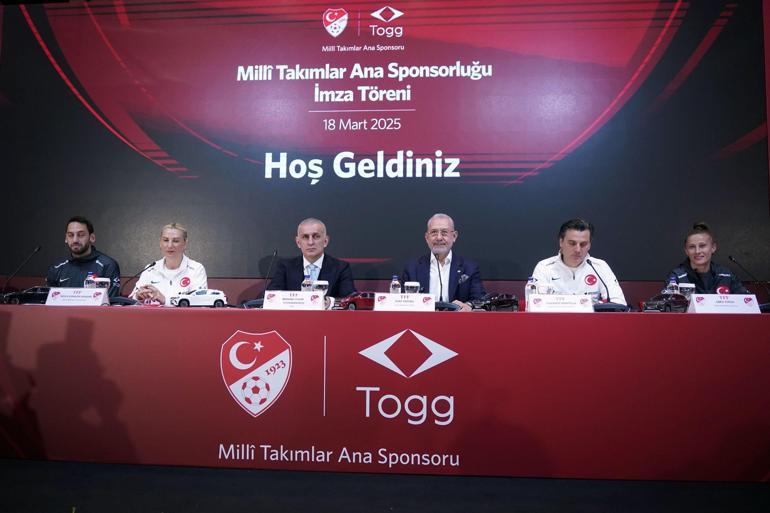 Togg artık milli takımın ana sponsoru: Bir Gurur Meselesi