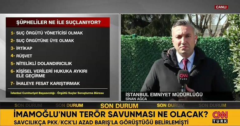 SON DAKİKA... Ekrem İmamoğlunun terör soruşturmasına yönelik ifade işlemi başladı