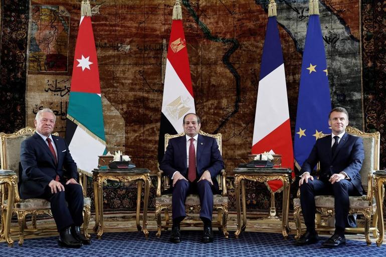 Macron: Filistin’de ilhaka karşıyız