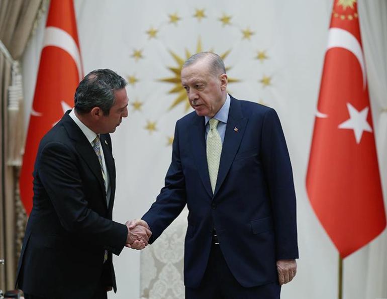 Cumhurbaşkanı Erdoğan, Ali Koçu kabul etti