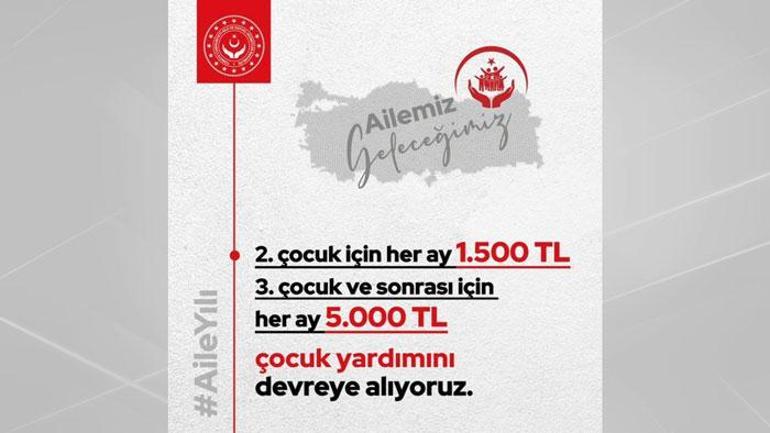 SON DAKİKA... Doğum destek sistemi nasıl işleyecek Bakan Göktaş CNN TÜRKte: İlk çocuğa 5 bin TL destek