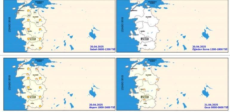 20 NİSAN HAVA DURUMU: 20 Nisan Pazar Hava Nasıl Olacak İstanbul, Ankara, İzmir hava durumu