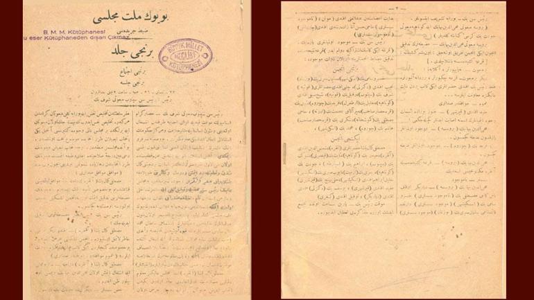 23 Nisan 1920de kayda geçti: İşte TBMMnin ilk tutanağı...