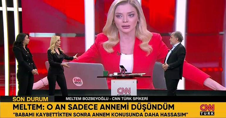 Depreme canlı yayında yakalanan CNN TÜRK Spikeri Meltem Bozbeyoğlu o anları anlattı...