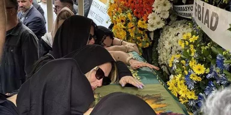 Acı veda Bülent Uygun kızını gözyaşlarıyla uğurladı