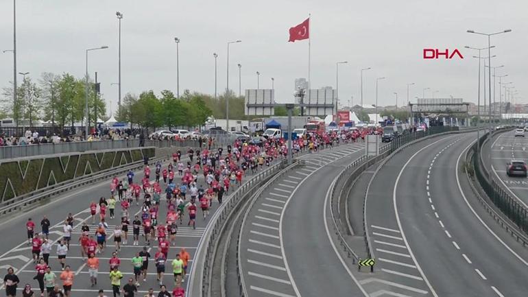20. İstanbul Yarı Maratonu rekor kırdı