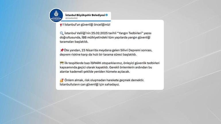 İsparka ait 36 otopark kapatıldı… İBB’den açıklama geldi