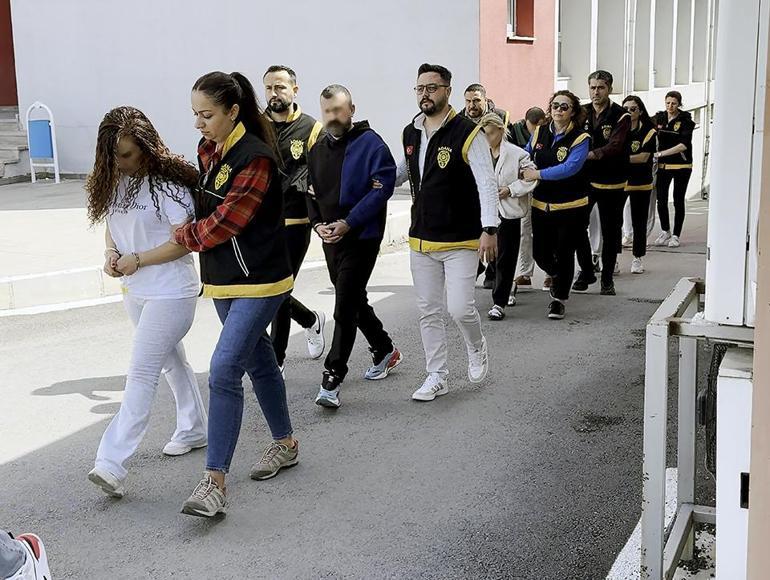 Fuhuş çetesi çökertildi 72 milyon TLlik mal varlığına tedbir konuldu
