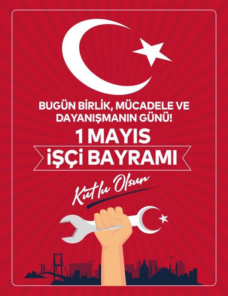 1 MAYIS İŞÇİ BAYRAMI MESAJLARI 2025: Resimli, anlamlı, özel 1 Mayıs Emek ve Dayanışma Günü kutlama sözleri