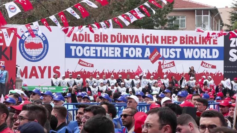 1 Mayıs Emek ve Dayanışma Günü Ankara’da 4 farklı noktada kutlandı