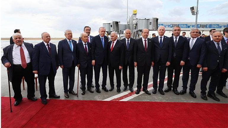 SON DAKİKA... Cumhurbaşkanı Erdoğan, KKTCde: Türkiye ile KKTC kader ortağıdır