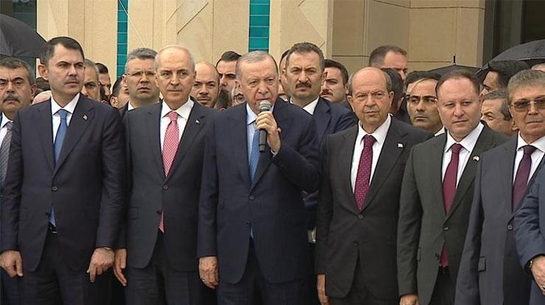 SON DAKİKA... Cumhurbaşkanı Erdoğan, KKTCde: Türkiye ile KKTC kader ortağıdır