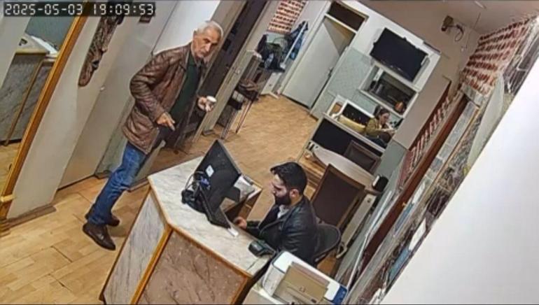 Özele saldıran Selçuk Tengioğlunun konakladığı oteldeki görüntüleri ortaya çıktı