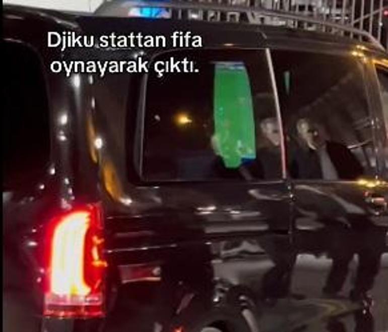 Derbi sonrası görüntüler tepki çekmişti Djikudan yalanlama geldi...