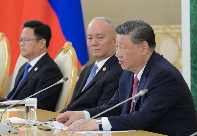 Moskovada kritik temas: Cinping-Putin görüşmesi başladı