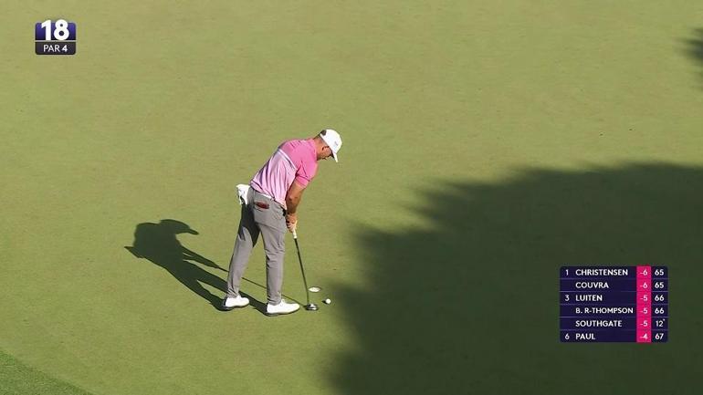 Türk golfünde bir ilk THY Openda Leon Açıkalın finale kaldı