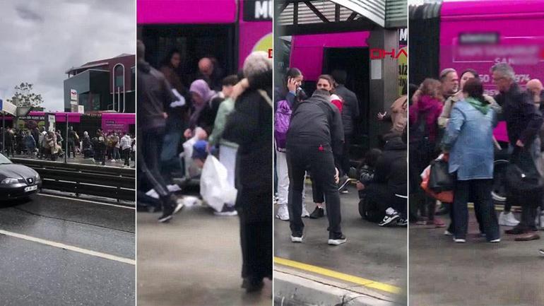 Son Dakika Haberi: Beylikdüzünde 1 kişini öldüğü metrobüs kazası kamerada