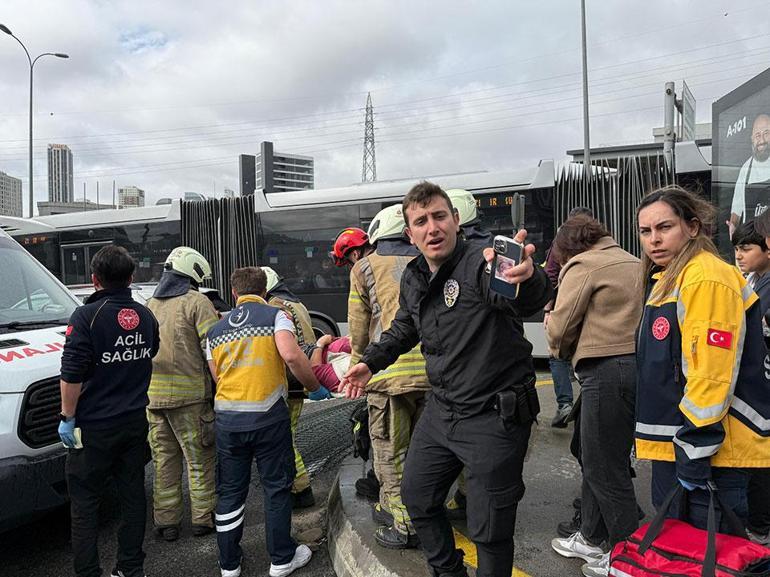 Son Dakika Haberi: Beylikdüzünde 1 kişini öldüğü metrobüs kazası kamerada