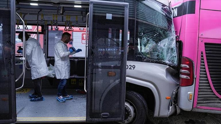 Son Dakika Haberi: Beylikdüzünde 1 kişini öldüğü metrobüs kazası kamerada