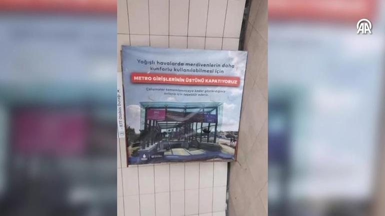 İBBnin reklam panosu başına düştü