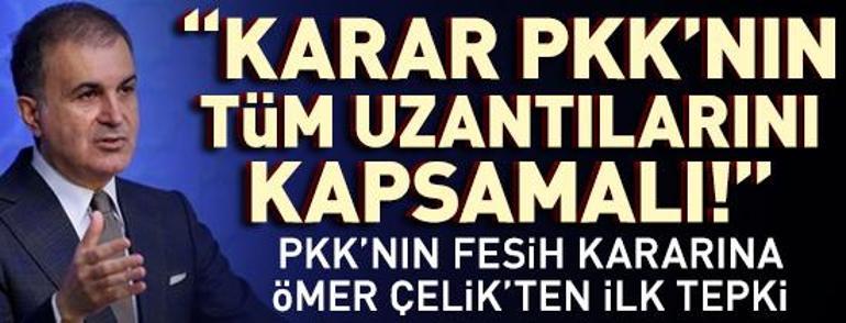 SON DAKİKA... Terör örgütü PKK kendisini feshettiğini duyurdu