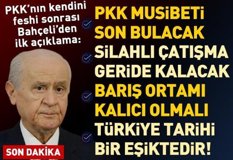 SON DAKİKA... Terör örgütü PKK kendisini feshettiğini duyurdu