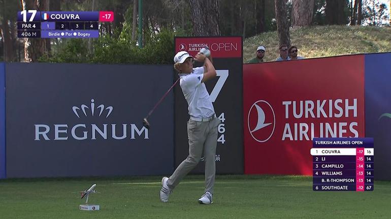 Turkish Airlines Open Golf Turnuvası sona erdi