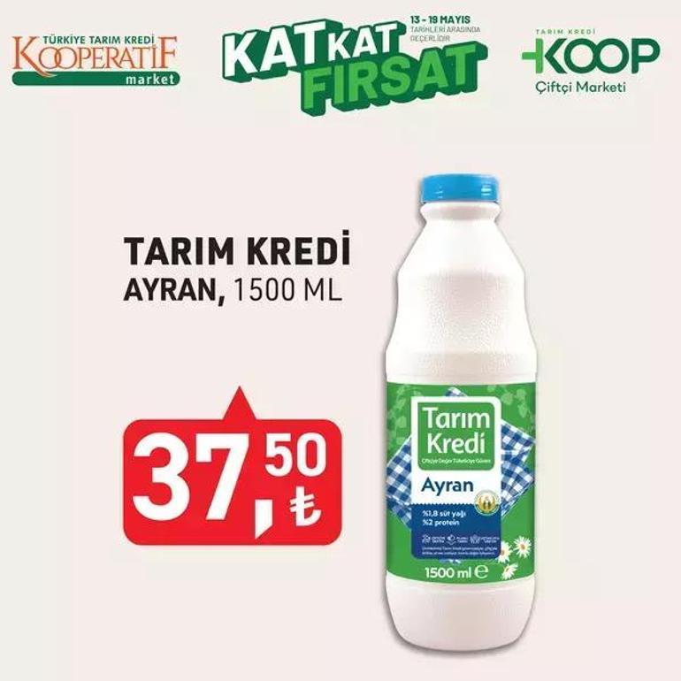 Tarım Kredi Kooperatif Kataloğu: 13-19 Mayıs Tarım Kredi Kooperatif Market Aktüel Kataloğu