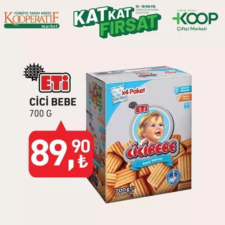 Tarım Kredi Kooperatif Kataloğu: 13-19 Mayıs Tarım Kredi Kooperatif Market Aktüel Kataloğu