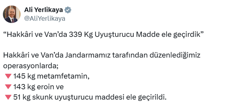 Hakkari ve Vanda zehir tacirlerine operasyon