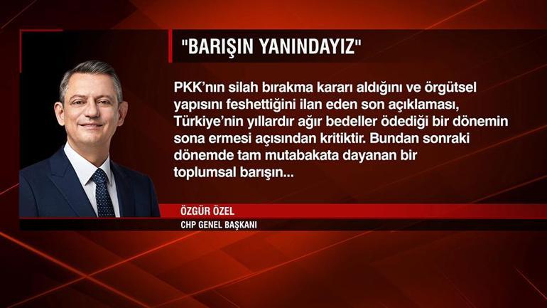 PKK’nın fesih kararı muhalefette nasıl yankılandı