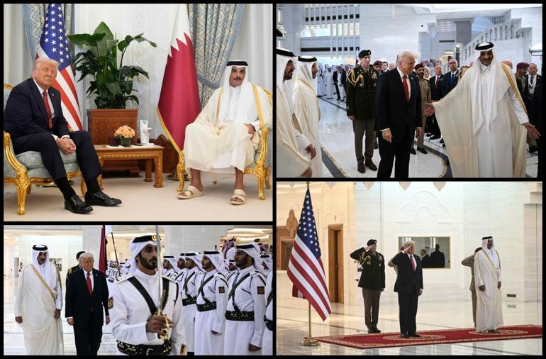 SON DAKİKA HABERİ… Trump’ın Orta Doğu turu: İkinci durak olan Katar’a vardı “Asyanın en zengini görüşmeye katılacak” iddiası…