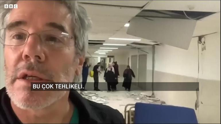 İsrail, Gazzedeki Avrupa Hastanesi’ni vurdu: İngiliz doktorun paylaştığı görüntüler saldırının şiddetini gözler önüne serdi